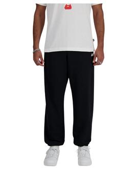 Pantalón New Balance essentials ft jogger negro de hombre.