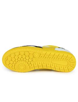 Zapatillas munich gresca kid 316 amarillo de niño.