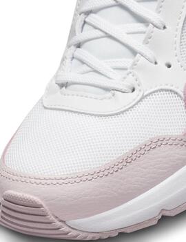 Zapatillas nike air max sc gs blanco rosa de niña.
