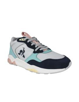 Zapatillas le coq sportif lcs r500 w pop gris azul de mujer.