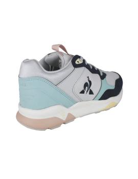 Zapatillas le coq sportif lcs r500 w pop gris azul de mujer.