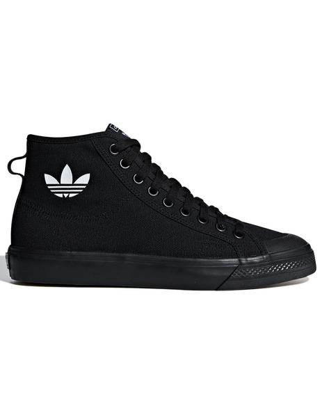 terraza desaparecer vestirse Zapatillas adidas nizza hi negro de hombre.