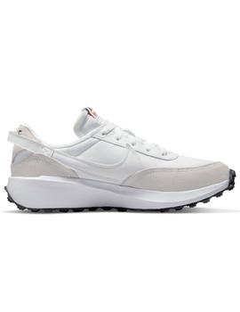 Zapatillas nike waffle debut blanco beige de mujer.