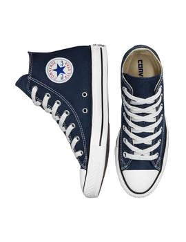 Zapatillas converse all star hi azul marino.