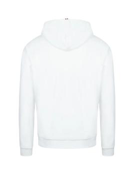 sudadera le coq sportif tricolor nº1 blanco de hombre.