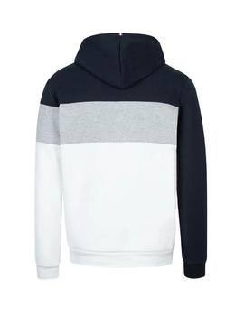 sudadera le coq saison 2 nº1 blanco gris de hombre.