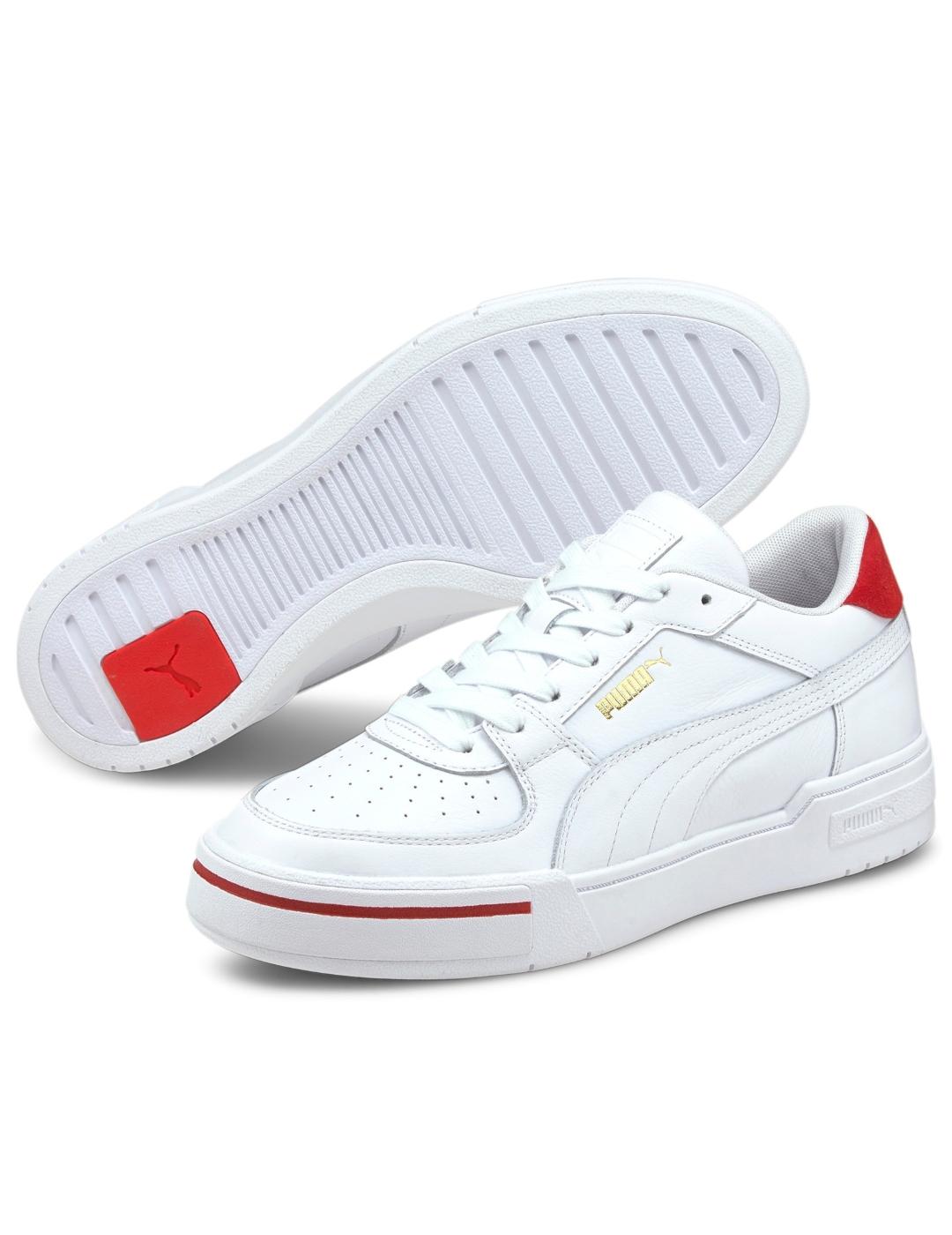 Zapatillas puma ca pro heritage blanco rojo de hombre.