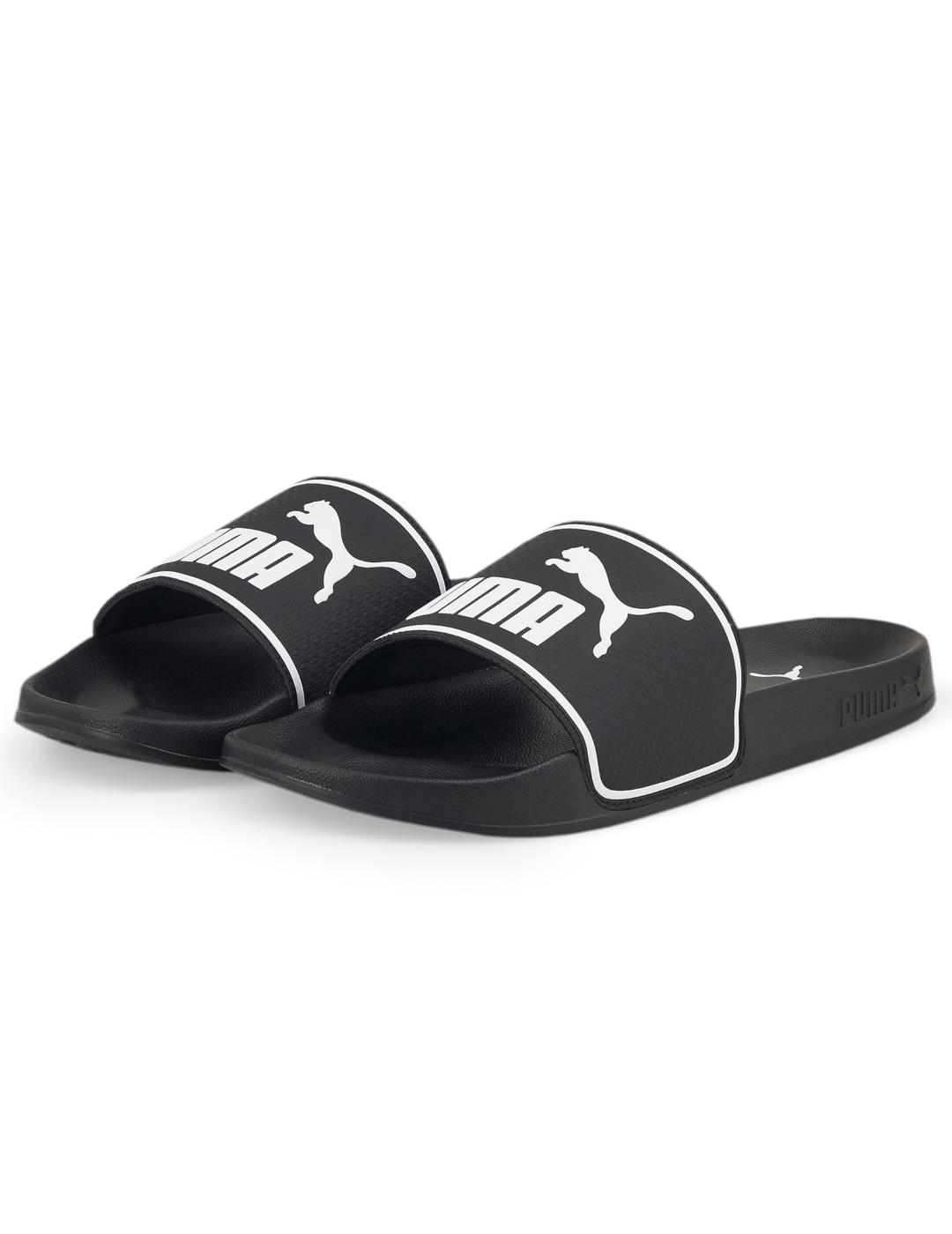 chanclas puma leadcat 2.0 negro unisex.