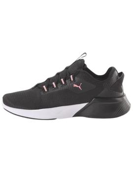 Zapatillas puma retaliate 2 jr negro rosa de niño.