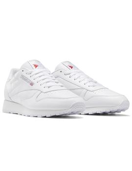 Zapatillas reebok classic leather blanco.