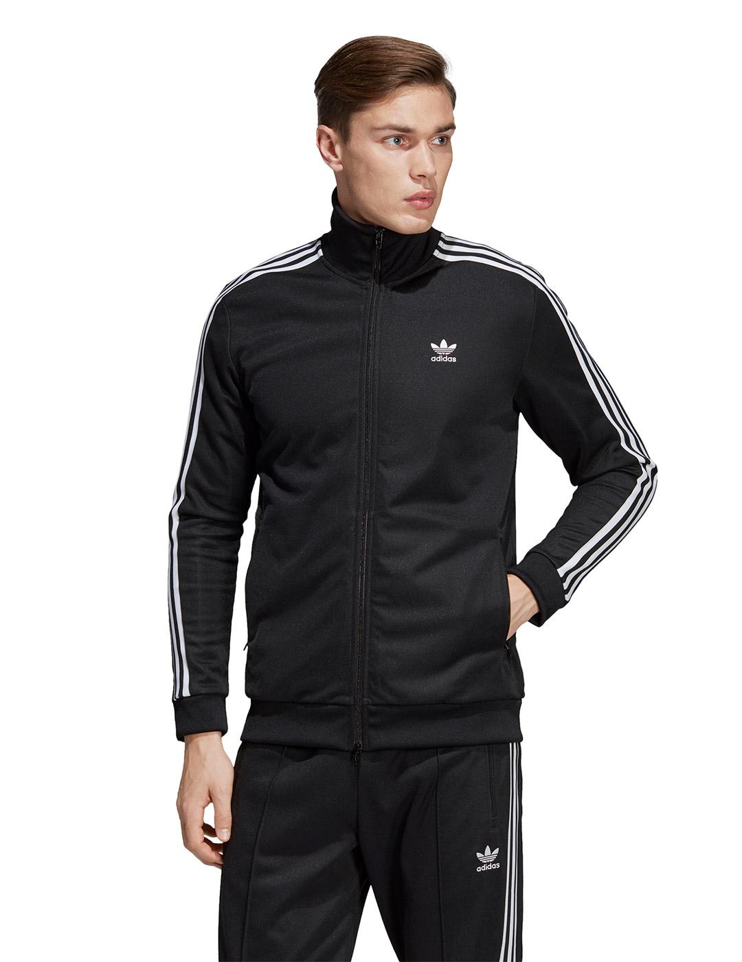 Chaqueta de Hombre Adidas BECKENBAUER TT NEGRO