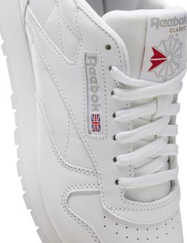 Zapatillas reebok classic leather blanco.