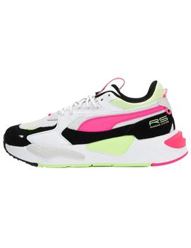 Zapatillas puma rs-z reinvent blanco multicolor de mujer.