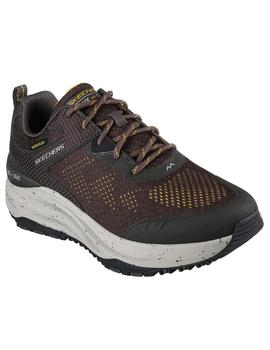 Zapatillas skechers d´lux trail marron de hombre.