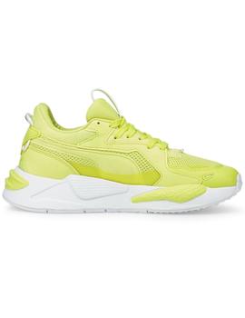 Zapatillas puma rs-z neon amarillo de mujer.