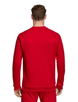 Sudadera de Hombre Adidas TREFOIL CREW ROJO