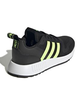 Zapatillas adidas multix j negro verde de niño.