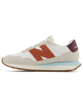 Zapatillas new balance ws237ba beige de mujer.