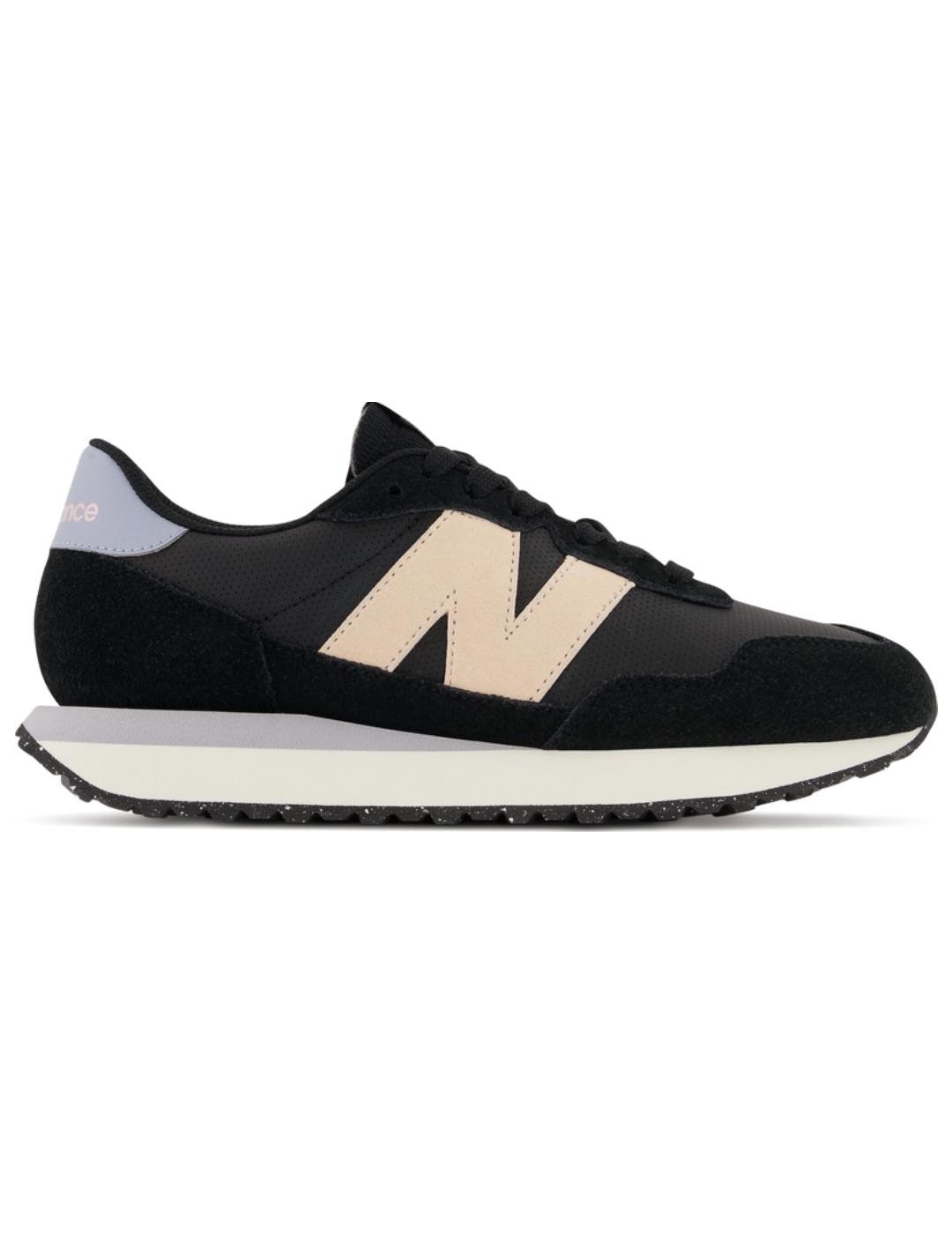 Zapatillas new balance ws237bb negro de mujer.