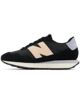 Zapatillas new balance ws237bb negro de mujer.