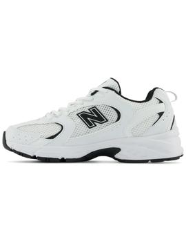 Zapatillas new balance mr530ewb blanco negro unisex.