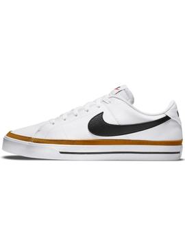 Zapatillas nike court legacy next nature blanco negro.