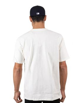 camiseta new era neyyan oversized blanco negro de hmbre.