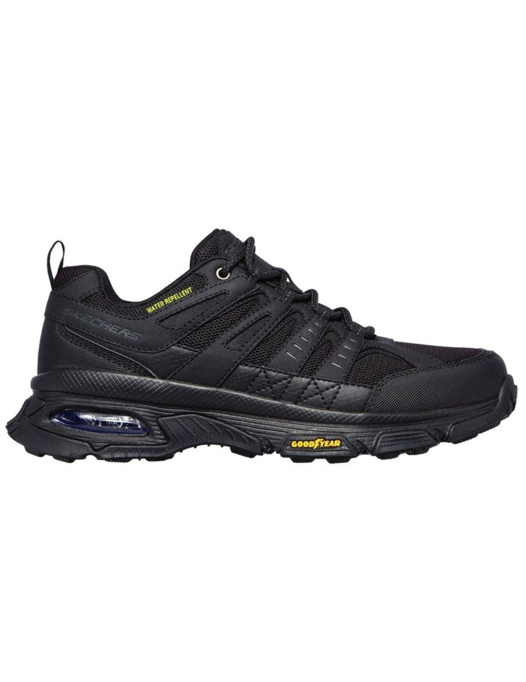 Zapatillas skechers skech-air envoy negro de hombre.