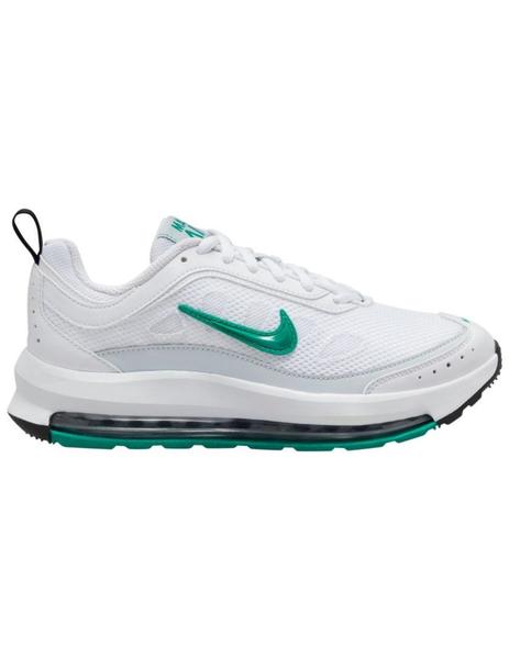 Zapatillas nike max ap blanco verde de mujer.