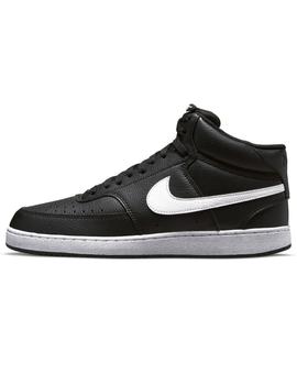 Zapatillas nike court vision mid nn negro blanco de hombre.