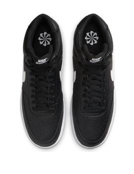 Zapatillas nike court vision mid nn negro blanco de hombre.