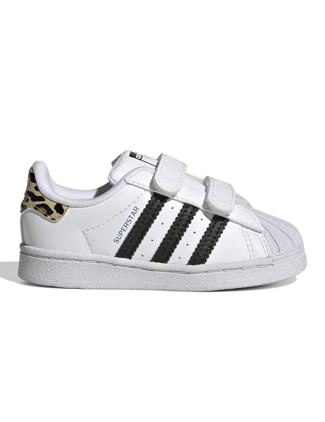 Zapatillas adidas superstar cf blanco de