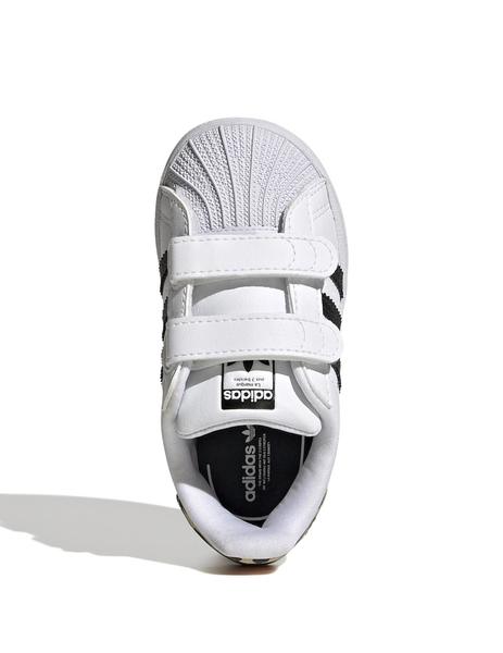 Diplomacia demasiado arrendamiento Zapatillas adidas superstar cf blanco de bebé.