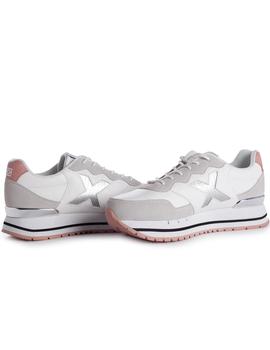 Zapatillas munich dash sky 05 blanco de mujer.