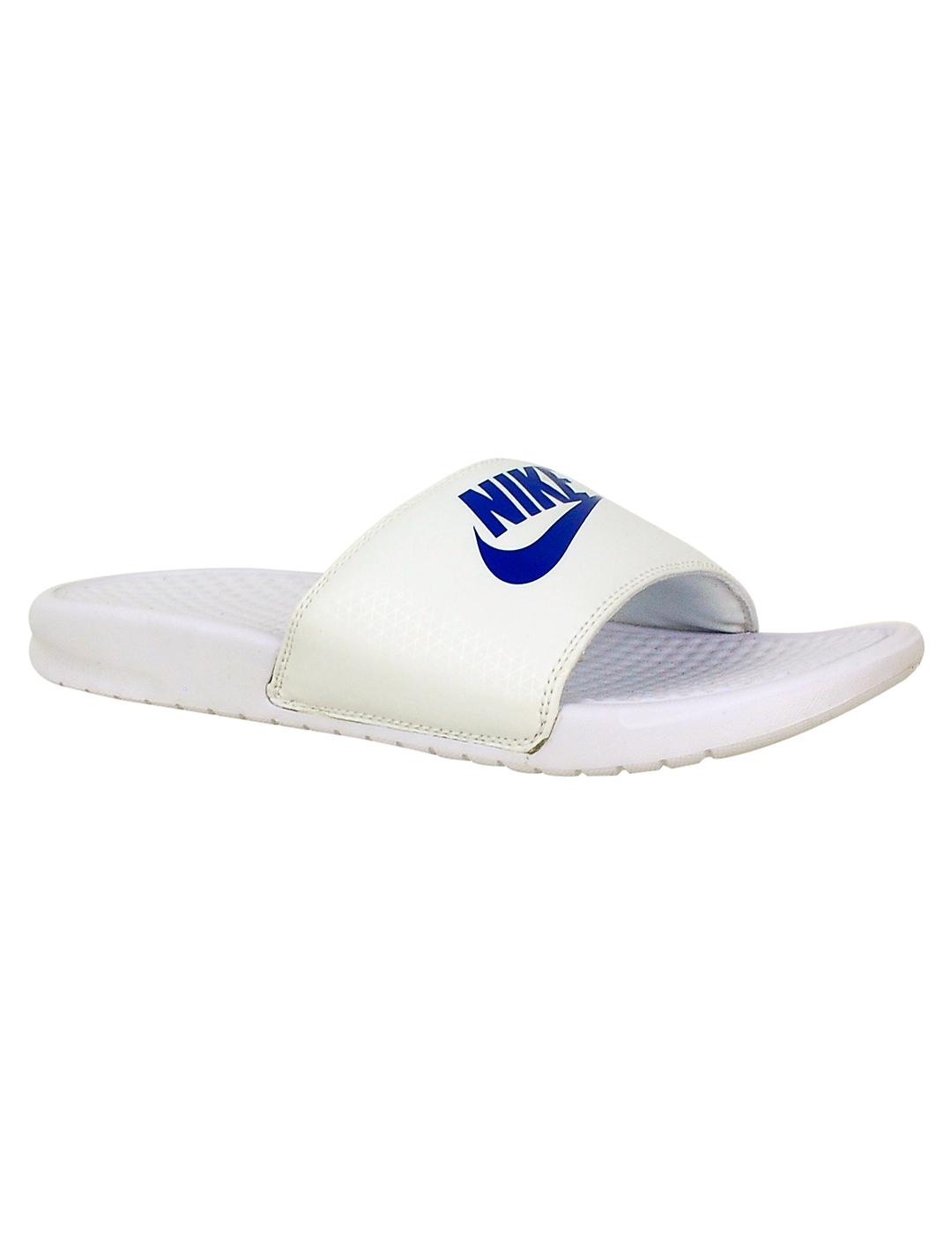 Víctor relajarse Ruina Chanclas de Hombre Nike BENASSI JDI BLANCO/AZUL