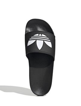 Chanclas adidas adilette lite negro unisex.