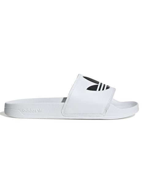 Chanclas adidas lite blanco unisex.