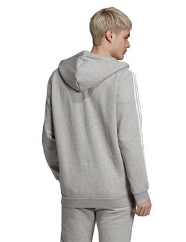 Chaqueta de Hombre ADIDAS 3 STRIPES FZ GRIS