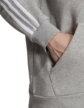 Chaqueta de Hombre ADIDAS 3 STRIPES FZ GRIS