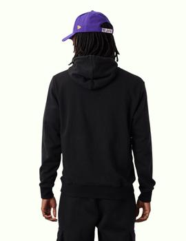 sudadera new era L.A. Lakers negro neon de hombre.