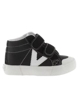 Zapatillas victoria tribu negro de niño.