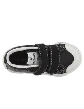 Zapatillas victoria tribu negro de niño.