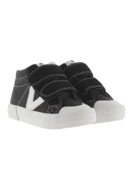 Zapatillas victoria tribu negro de niño.