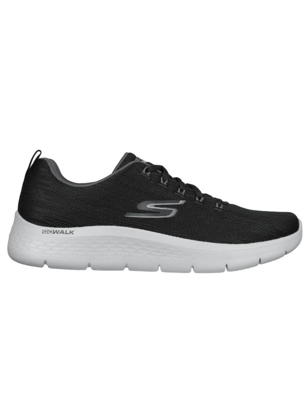 Zapatillas skechers go walk flex-quota negro de hombre.