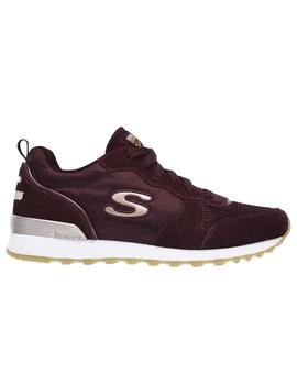 Zapatillas skechers og 85 goldn gurl granate de mujer.