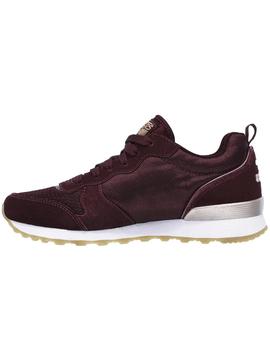 Zapatillas skechers og 85 goldn gurl granate de mujer.