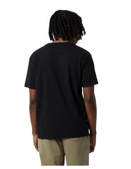 camiseta New Balance graphic short sleeve 1 negro de hombre.