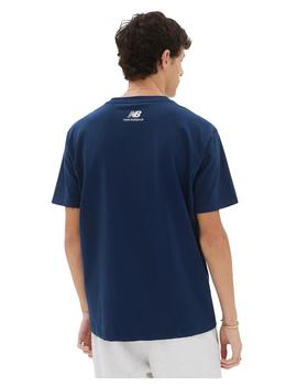 camiseta New Balance athletics intelligent choice marino.