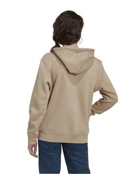 sudadera adidas originals adicolor beige de mujer.