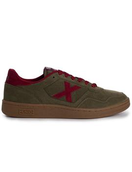 Zapatillas munich arrow 50 verde granate de hombre.